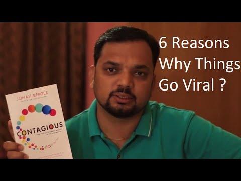 6 Reasons why things go viral | Book Review: Contagious Jonah Berger | Word of mouth in digital age