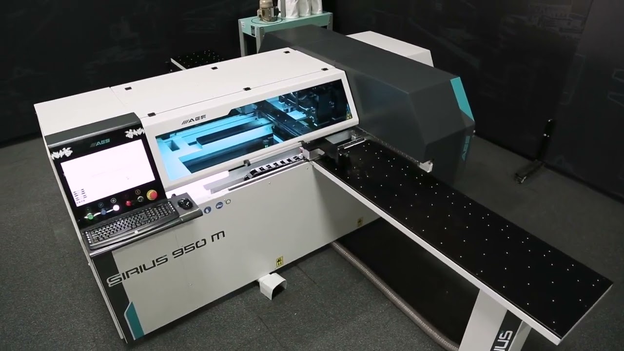 AES SIRIUS 950M   CNC Delik Makinesi   Esnek Delik ve Freze Uygulamaları
