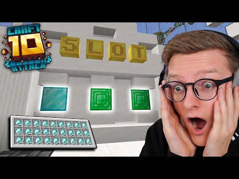 ZWEITES CASINO GAME! SLOTS! (REICH?!) - CRAFTATTACK 10 - #36