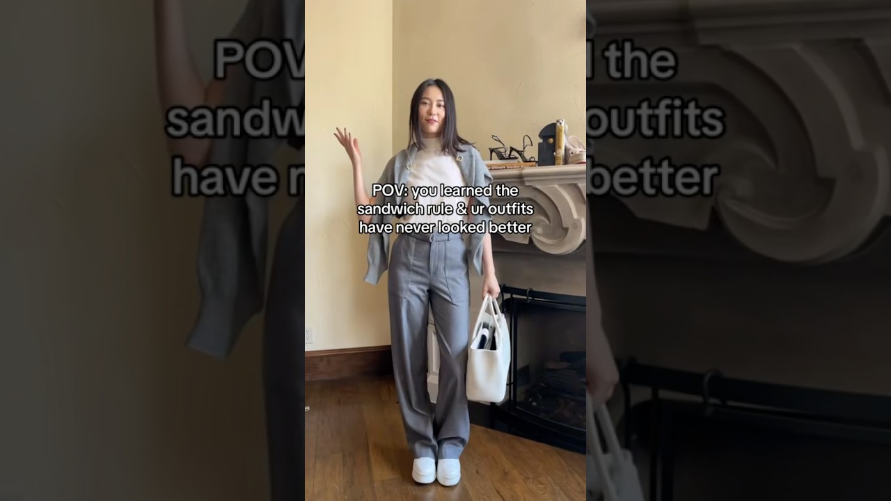 When styling an outfit, match the color of your bottoms with your top for a cohesive look.