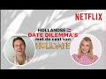 Hollandse date dilemma's met de Holidate cast | Emma Roberts, Luke Bracey