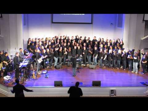 Lee University Campus Choir & EVS (Evangelistic Singers) - Total Praise - #Education4Eli 2016