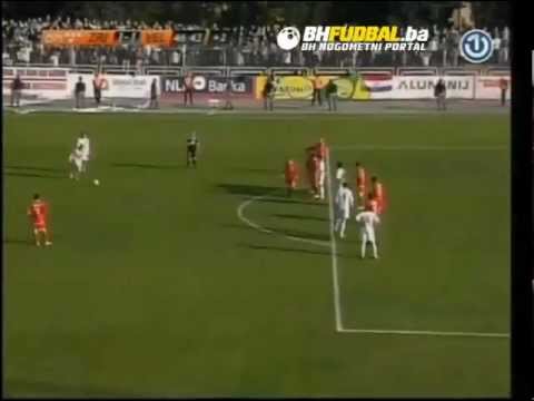 Filip Arežina - Gol iz slobodnjaka [BHFudbal.Ba]