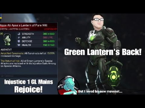 Injustice 2: Appa Ali Apsa's Lantern of Pure Will (Green Lantern's Legendary Gear)