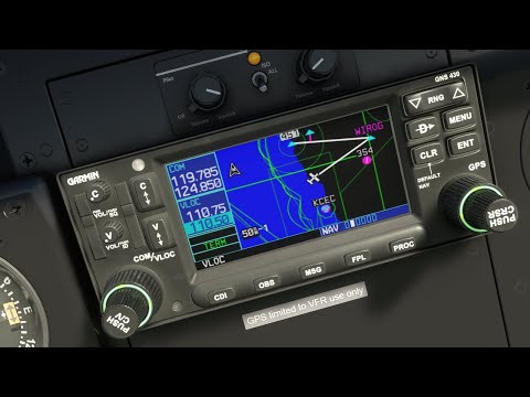 Beginners guide to the Garmin GNS430 in Microsoft Flight Simulator