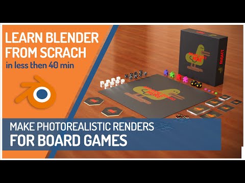 Blender Basics for Board Game Layouts