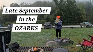 Camping & Hiking in the Ozarks during late September | Arkansas