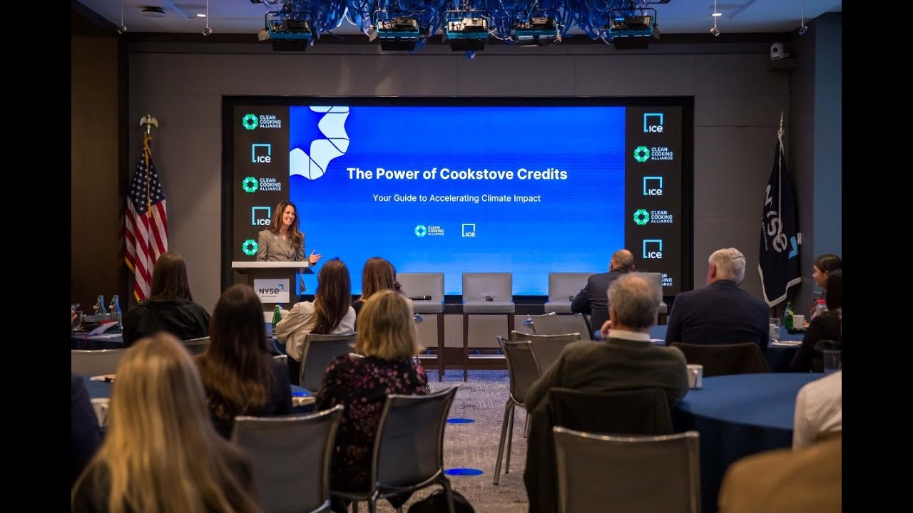 ICE and CCA: Launch of the Buyer's Guide to High-Quality Cookstove Credits
