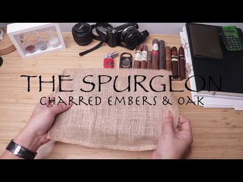 The Spurgeon - Charred Embers & Oak | Quality Leather Accessories For The Pipe & Cigar Aficionado