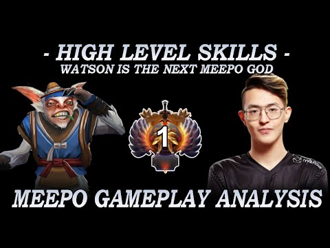 High Level Skills Watson is the Next Meepo GOD - Meepo Gameplay Analysis #32