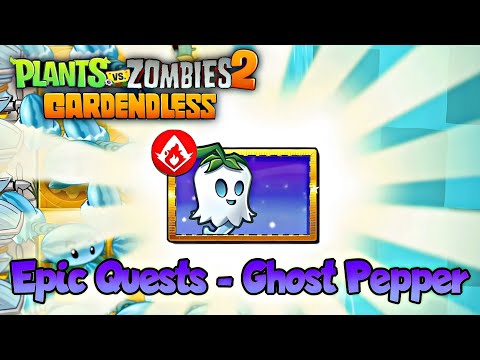 Plants Vs. Zombies 2: Gardendless - Epic Quests | All Ghost Pepper Levels