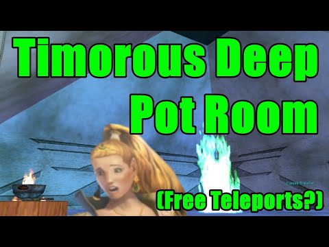 EverQuest P99 Quick Tip #5 - The Timorous Deep Firepot Room: Free Teleportation to Any City