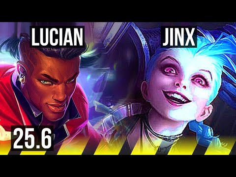 LUCIAN & Annie vs JINX & Soraka (ADC) | 4/1/2 | EUW Diamond | 25.6