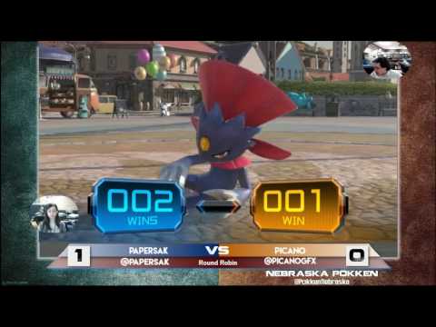 Picano vs PaperSak - Pokken at Sparta 3/14/17