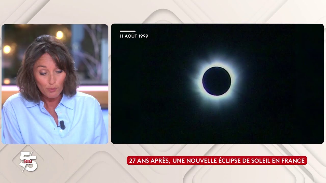 27 ans après, une nouvelle éclipse de soleil en France - Le 5/5 d’Amandine Bégot