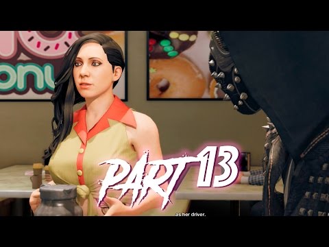 Watch Dogs 2 Gameplay Walkthrough Part 13 - Waitress Flirting & Hacking FBI