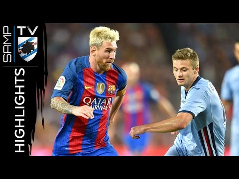 Highlights: Barcelona-Sampdoria 3-2