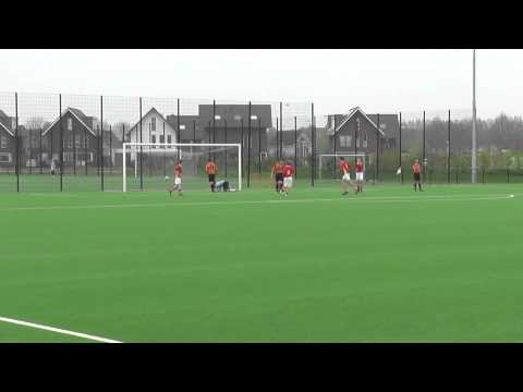 5 april 2014 VV De Meern B2 - Sporting 70 B1 com 3-6 Doelpunt Sporting na goede redding Rainier