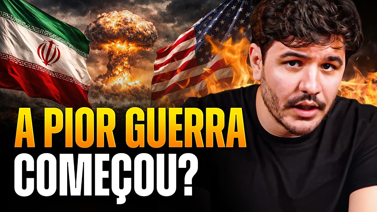 🚨 GUERRA NO IRÃ acende alerta global e bolsas DERRETEM nos EUA: o que vai acontecer agora?