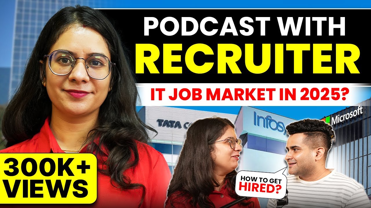 IT Job Market 2024-25 : Recruiter on Resumes, Tier 3, Career Gaps & Complete Hiring Process