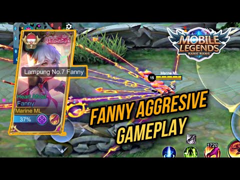 AGGRESIVE FANNY GAMEPLAY - MLBB