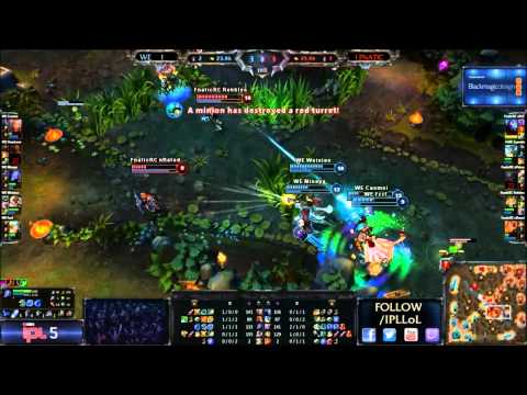 Fnatic Amazing Turnaround Teamfight vs World Elite - IPL5 Finals
