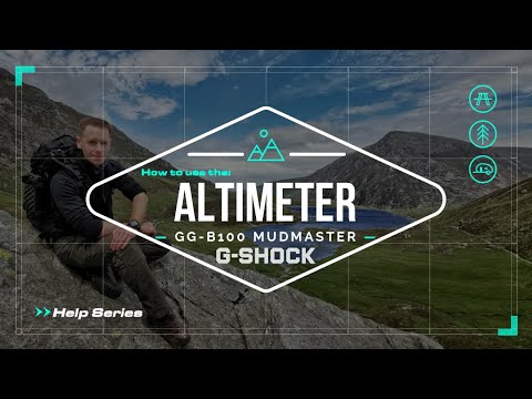 GG-B100 Mudmaster - How to use the Altimeter