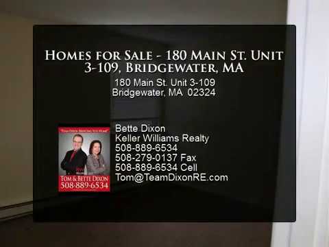 Homes for Sale - 180 Main St. Unit 3-109, Bridgewater, MA