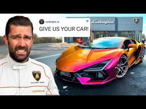 LAMBORGHINI WANT BACK MY REVUELTO THAT BROKE DOWN