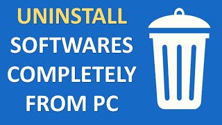 How to completely Uninstall any software from your Computer | Remove Software Completely [Subtitle]