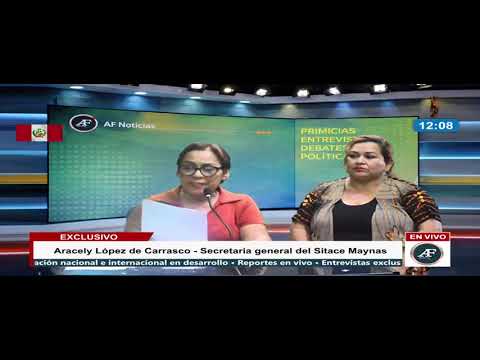 Aracely López. Sitase Maynas. ¿ley 32737se implemente correctamente en Loreto?