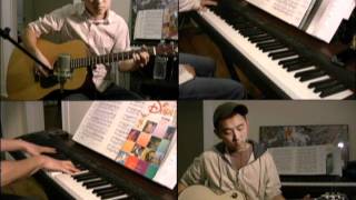 Los Campesinos! - &quot;To Tundra&quot; (Two Pianos/Two Guitars Cover)