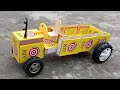 How To Make Matchbox Tractor Trolley At Home Diy Mini Tractor Trolley Science Project