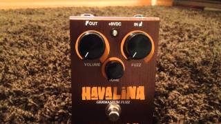 Video thumbnail for Way Huge WHE403 Havalina Fuzz Germanium Fuzz
By Jeorge Tripps by The Tone Unknown