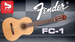 Video thumbnail for Классическая гитара FENDER FC-1 (New Fender budget Classical Guitar) by PopMusicRu