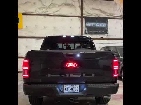 🛑 Best F150 Brake light - Ford illuminated rear led emblem w/ startupsequence