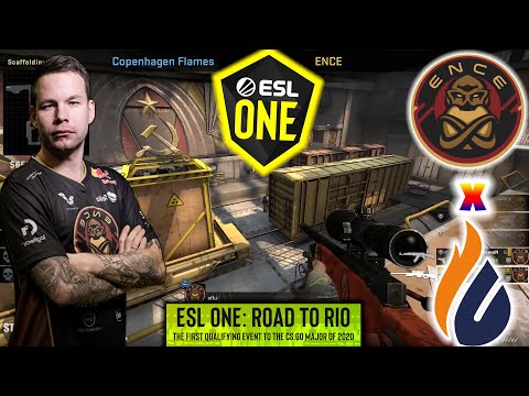 🇫🇮 ENCE Allu vs 🇩🇰 Copenhagen Flames TRAIN POV HIGHLIGHTS - ESL One: Road to Rio 2020