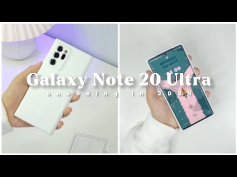 [ 언박싱 📦 ] Samsung Galaxy Note 20 Ultra | Aesthetic Unboxing | 미스틱 화이트 🦭🌷