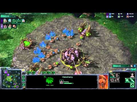 HerdULiek SC2 Cast - 1v1 ZvP EmilyZerg (Zerg) vs Upz (Protoss) Semi-Final BO3 Game 2 Starcraft 2 HD