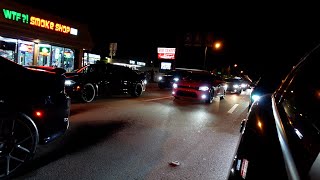 Hellcats and Trackhawks Takeover Highway | Mopars Takeover Meet