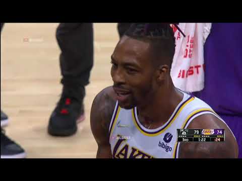 Dwight Howard committed a Flagrant foul on this play (Lakers vs Nets 2021- 2022 Preseason