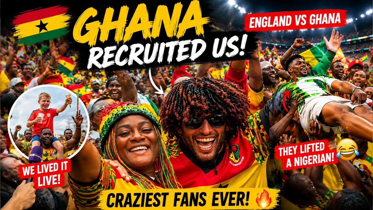The Passion of Ghana Fans against England in the World Cup Match | beIN SPORTS USA