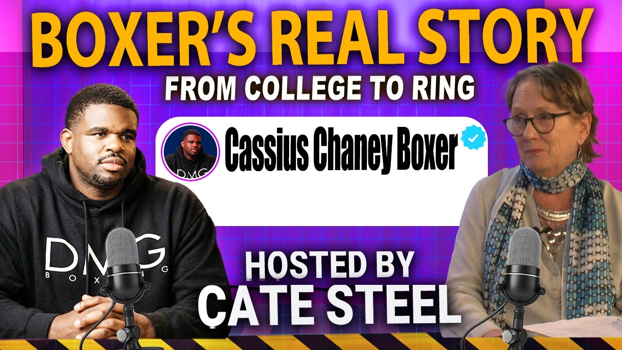 Cate Steel Interviews Cassius Chaney | From College to Heavyweight Boxer – Real Story