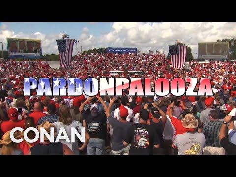 トランプ氏はPardonpaloozaのためにギアアップしている - コナン on TBS (Trump Is Gearing Up For A Pardonpalooza - CONAN on TBS)