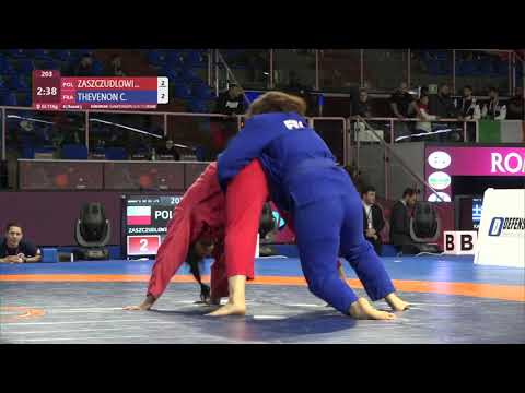 Round 3 Women's GP GI - +71 kg: M. ZASZCZUDLOWI (POL) v. C. THEVENON (FRA)