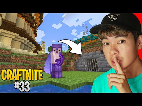 Building a SECRET UNDERGROUND TUNNEL.. (Craftnite Ep. 33)