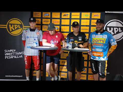 Ykköspesis Lehdistötilaisuus KPL - Lohi 6.8.2025