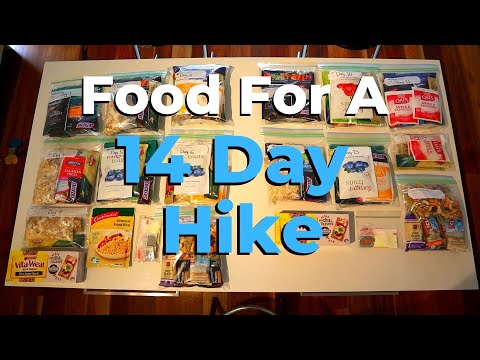 Food For A Two Week Hike: Great South West Walk