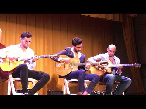 Ezeckiel Krief, Lior Krief  and Serge Krief at Django a GoGo 2019 The Woodland