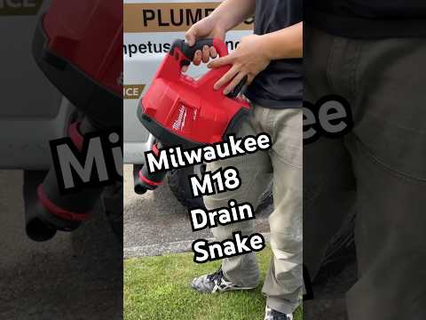Milwaukee M18 Drain Snake - Quick Demo